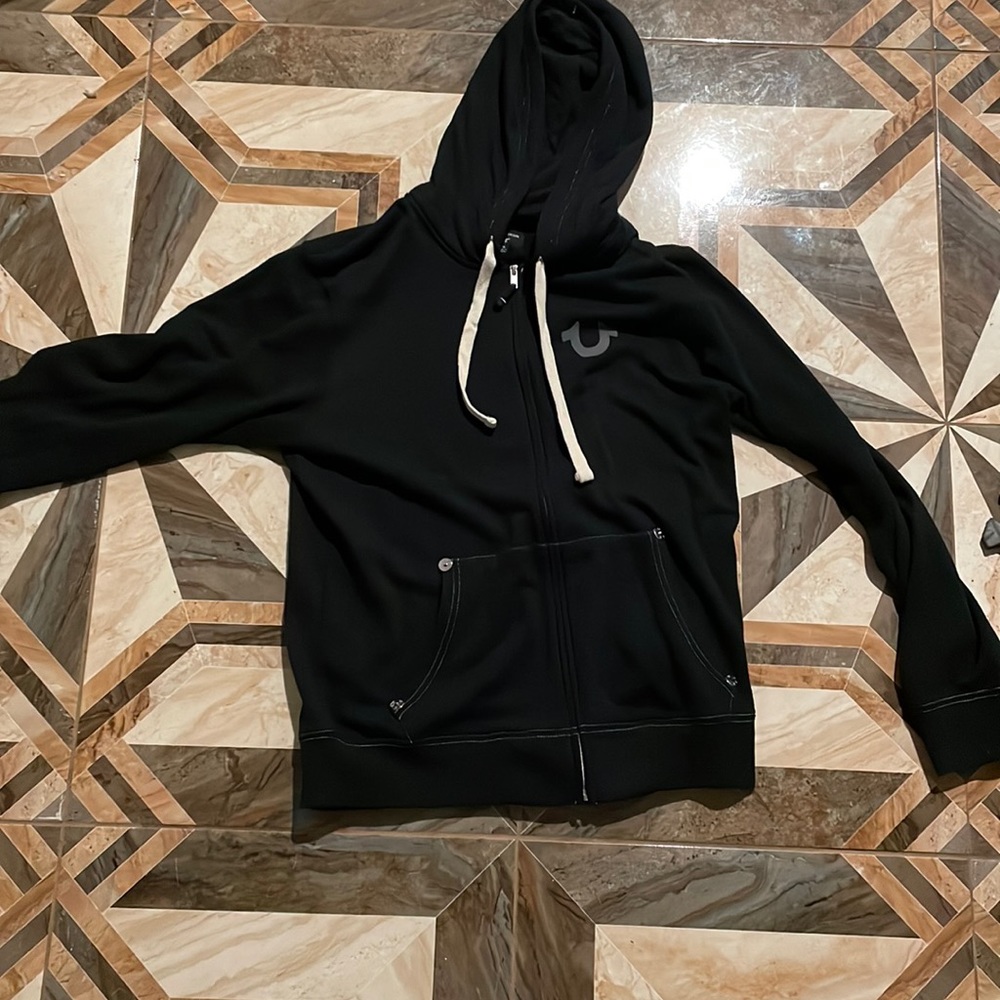 -Brand new true religion zip up